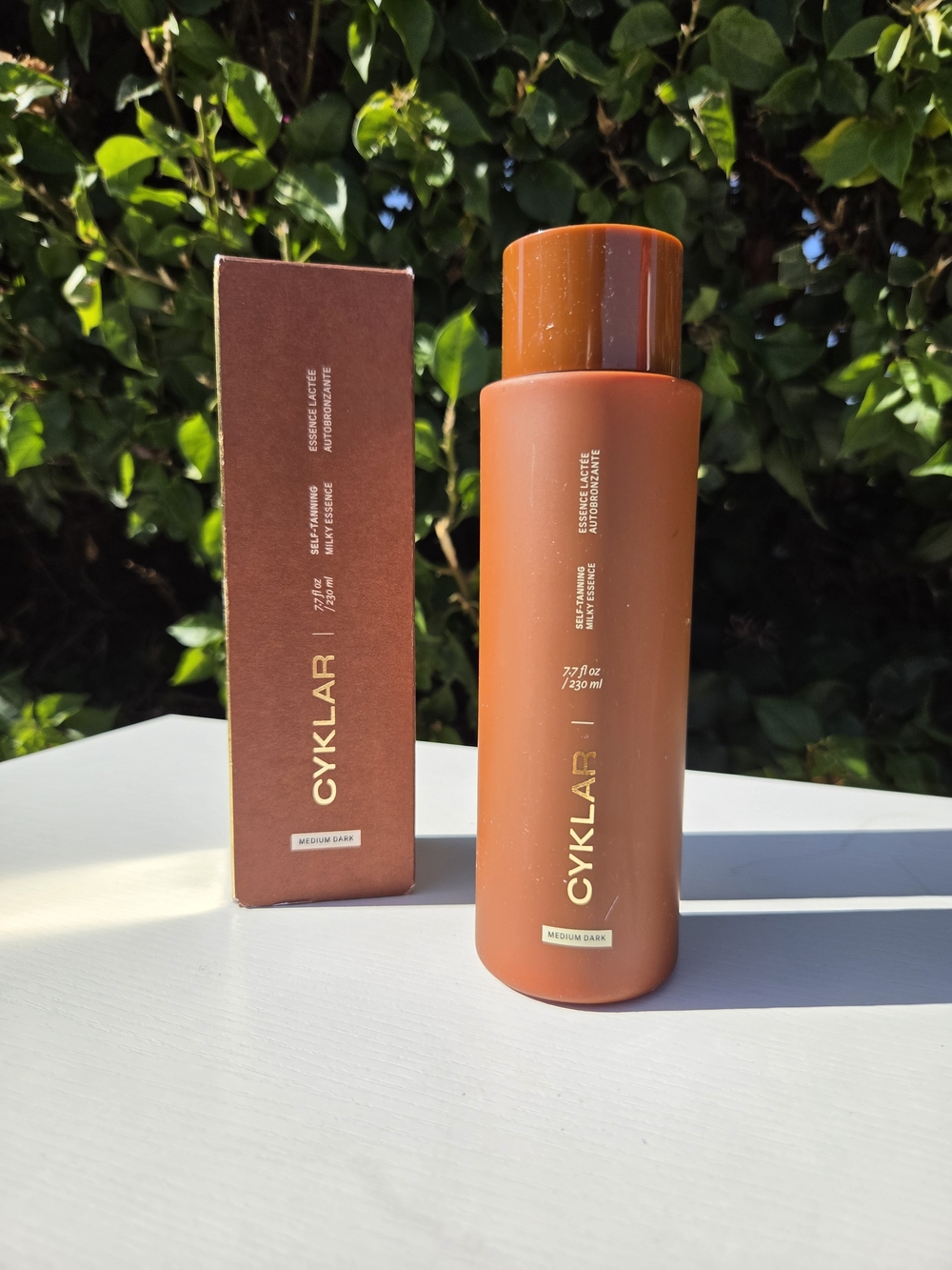 CYKLAR Self Tanning Milky Essence Medium Dark 7.7oz New In Box